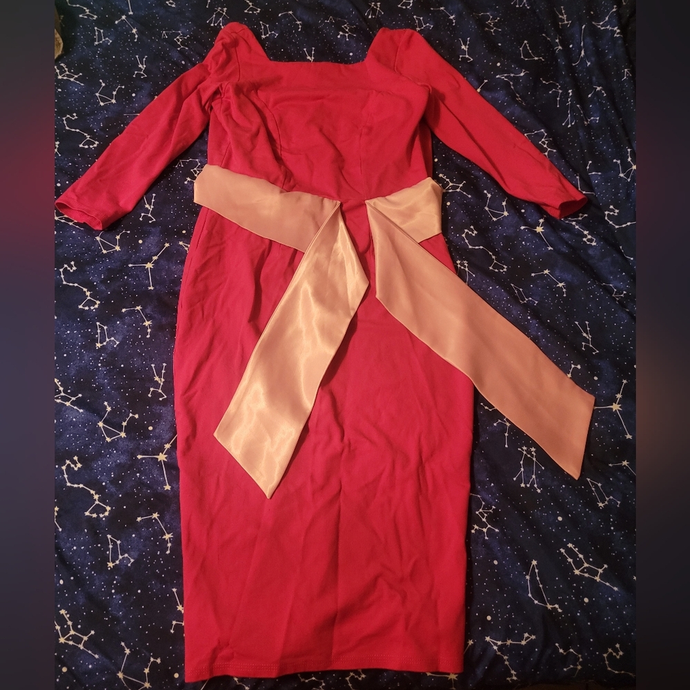 Pinup Couture Pink Maria Dress